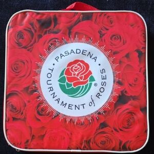 Pasadena Tournament of Roses Red Rose Logo Tote